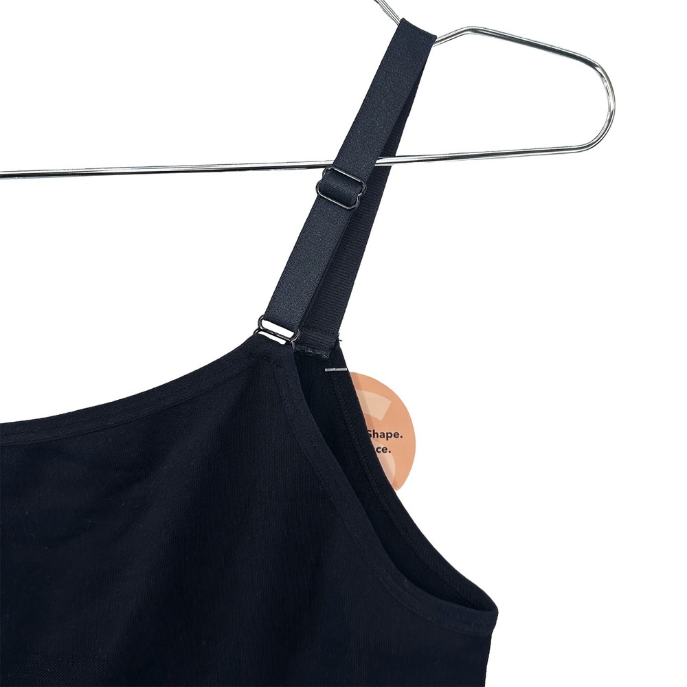 SHAPERMINT All Day Every Day Scoop Neck Bodysuit NWT • Large • black - Picture 5 of 7
